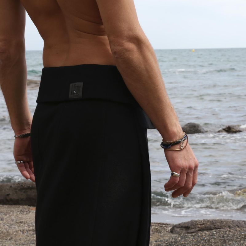 pagne mi-long d'été style dhoti indien