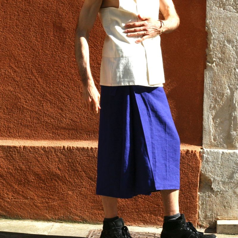 masculine urban loincloth with a pocket