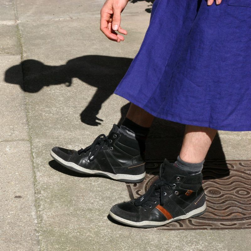 masculine urban loincloth with a pocket