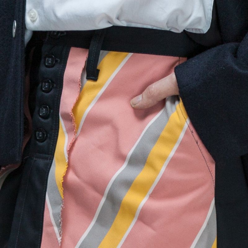 néo-kilt UNION PUNK rose