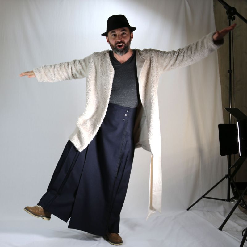 Kilt long HORSEGUARD laine brune 2
