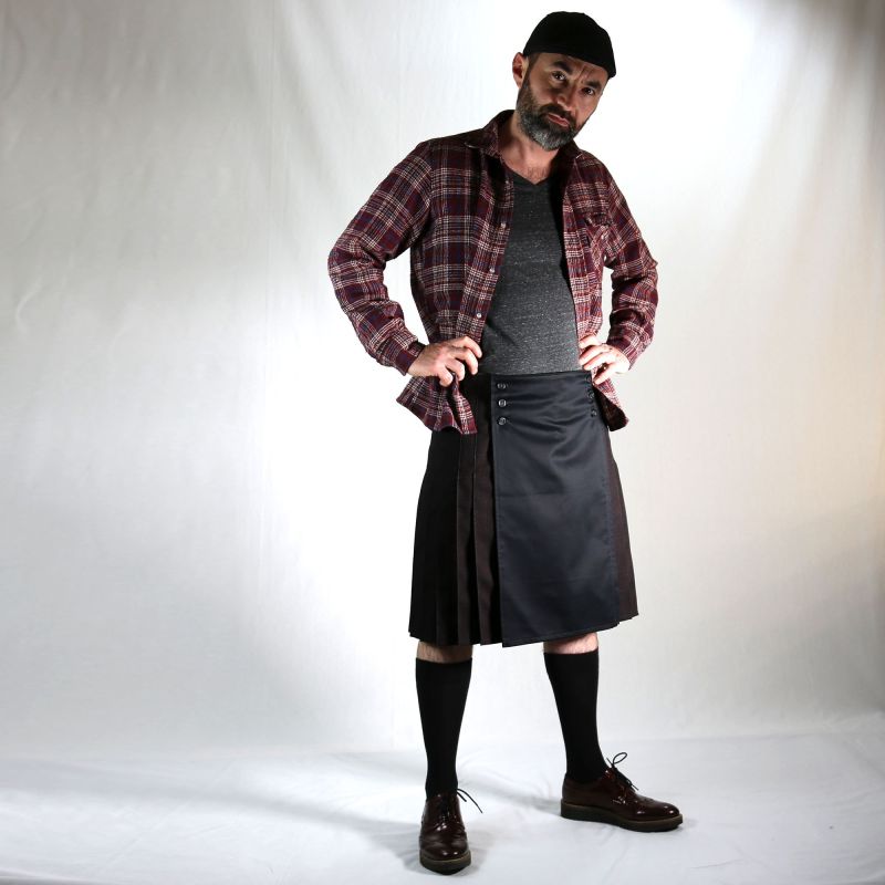Kilt laine brun foncé HORSEGUARD