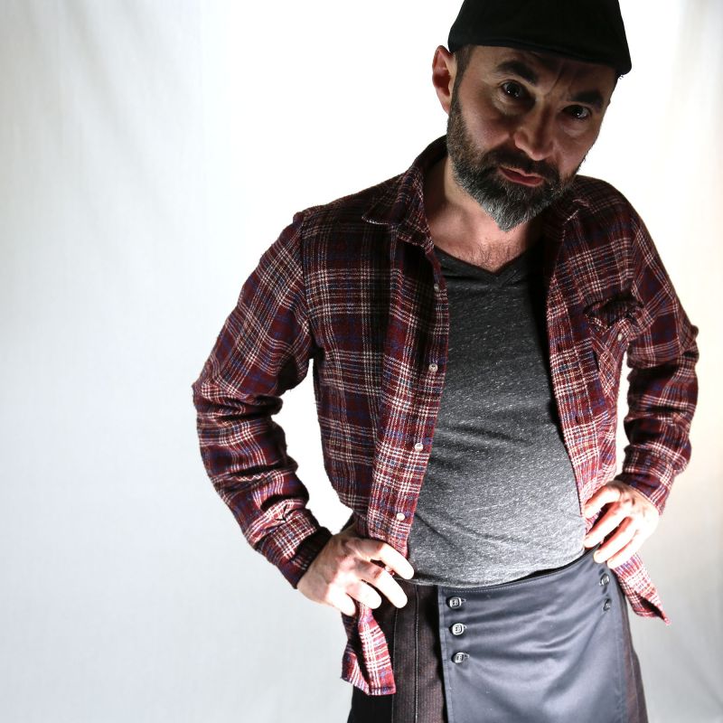 Kilt laine brun foncé HORSEGUARD