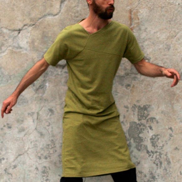 RETORS tshirt extra-long vert