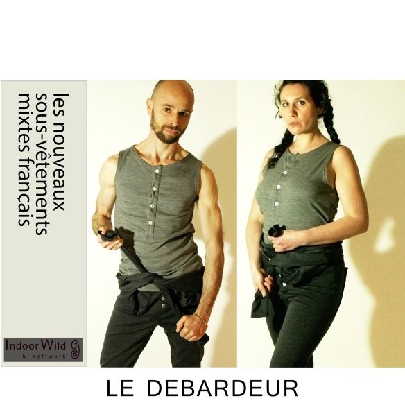 Débardeur CowBoy gris