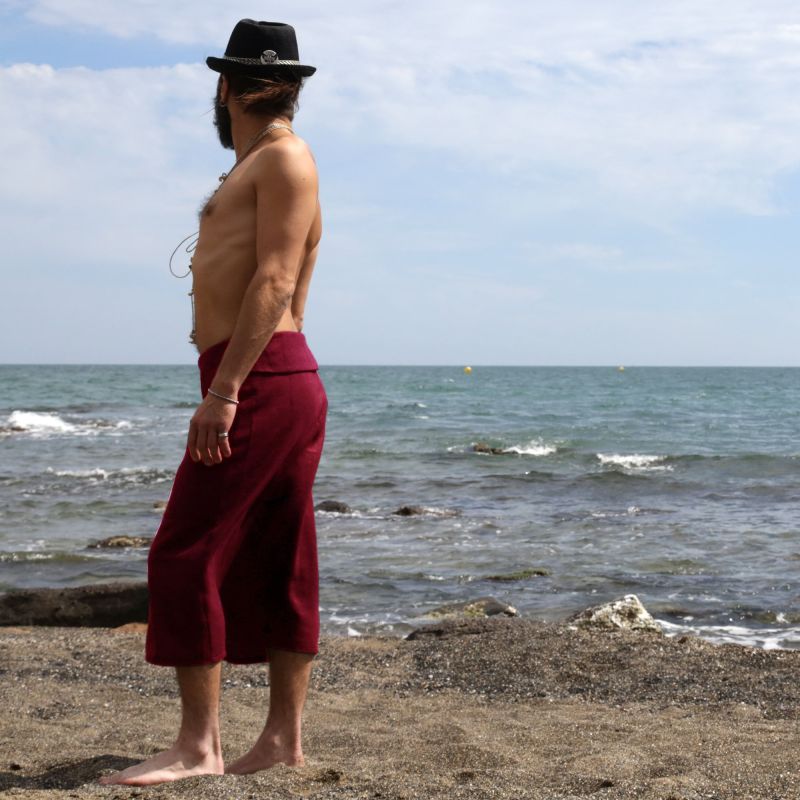 red male skirt easy to wear