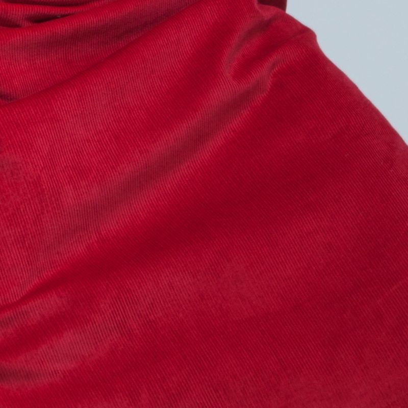 Veste à col mao velours