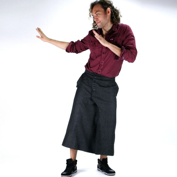 Umebosi jupe masculine longue
